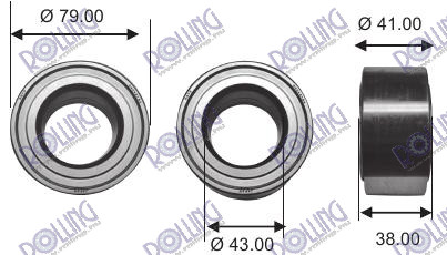 DAC 4379 W-1 CS57*KOYO